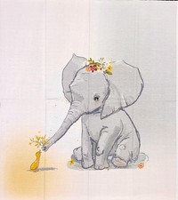 Stoff Jersey Panel süßer