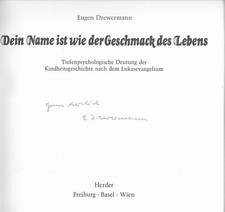 Eugen Drewermann SIGNIERT Dein
