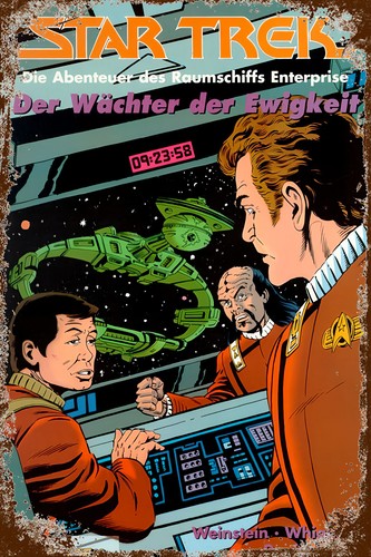 Retro blechschild star trek - retro,