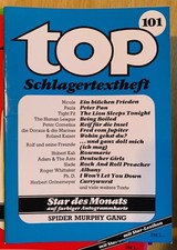 Top Schlagertextheft #101 mit
