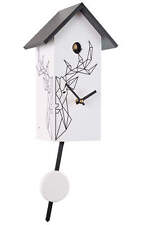 Eble -Kuckucksuhr modern weiß