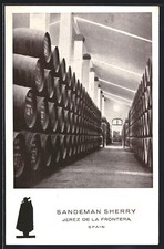 Ansichtskarte Jerez de la Frontera, Sandeman Sherry, Bodega 