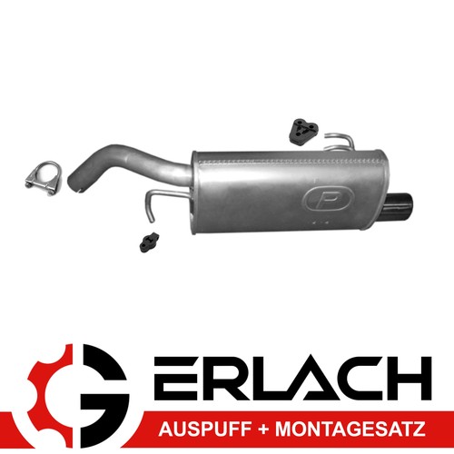 Auspuff für colt turbo d - auspuff,