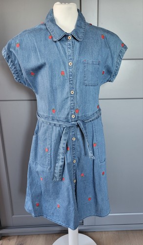 Mini boden jeanskleid mit - mini,
