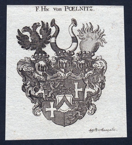 1820 poelnitz pölnitz sachsen - poelnitz,