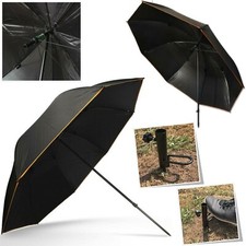50" Deluxe schwarz Brolly mit