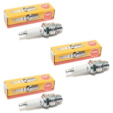Zündkerze 3 X NGK B4H 4110 Rasenmäher Trecker Traktor Gutbrod Forst Hako Honda