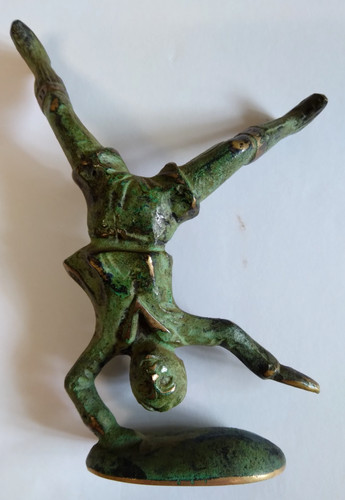 Messingfigur bronziert - ,