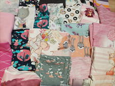 großes Stoffpaket Jersey und Sommersweat Panele für Mädchen viele Meter