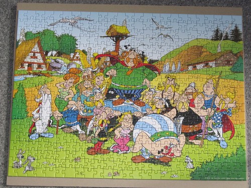 Asterix und obelix - puzzle, von