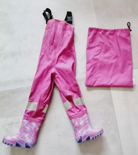 Wathose pink kinder mit - wathose, 24