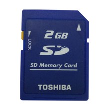 Toshiba 2GB SD Speicherkarte