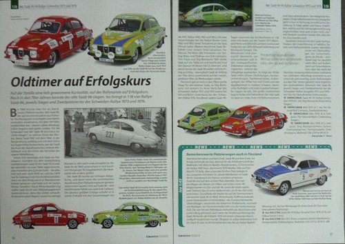 Saab rallye schweden - 96,