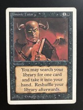 MTG | 1x Demonic Tutor | Unlimited Edition | Magic The Gathering | *Kult