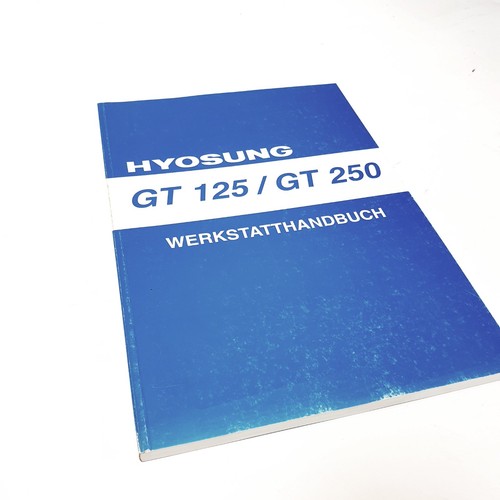 Werkstatthandbuch hyosung - werkstatthandbuch, gt