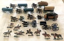 Konvolut antiker Zinnfiguren