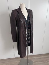 Strenesse Leder Mantel Braun S