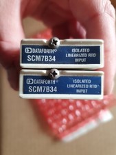 2x SCM7B34 Isolierter PT100 Messverstärker SCM7B34	-03D	0-200°C	 0-10V Wandler