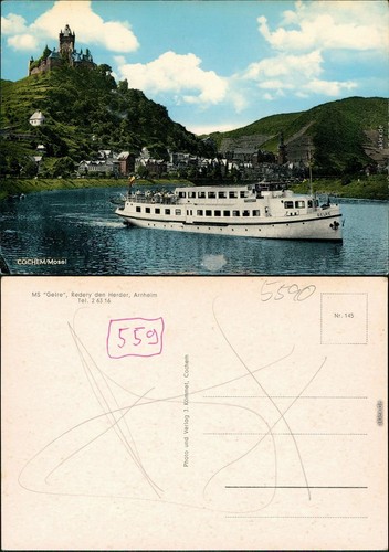 Ansichtskarte cochem kochem - cochem,