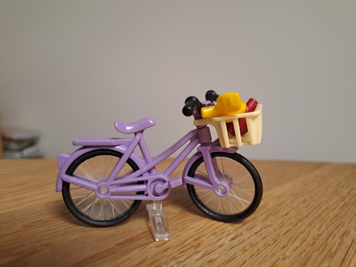 Playmobil fahrrad mit korb und - fahrrad,