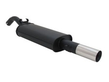 Novus Sportauspuff Gruppe N 1x76mm RL-Design VW Golf II 19E 1,1/1,3/1,6/1,8