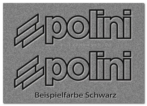 Polini aufkleber 150mm - 2,