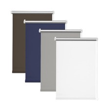 Rollo Thermorollo Verdunkelungsrollo Klemmfix ohne Bohren Fenster Tür Seitenzug