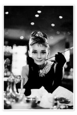 Poster Audrey Hepburn in