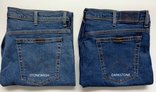 Herren wrangler straight denim - wrangler,