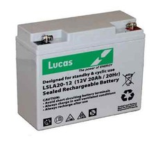 Lucas 12v 20ah elektro - lucas, e-bike