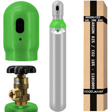 Vogelmann Gasflasche 10 Liter ARGON (82%)+CO2 (18%) 200bar Schutzgas Schweißgas