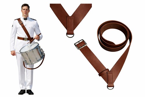Premium braun leder marching - premium,