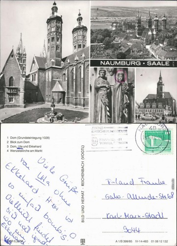 Naumburg dom st - (saale),
