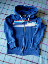 SUPERDRY - Sweatjacke / Kapuzenjacke - Gr. 38 (S) - blau