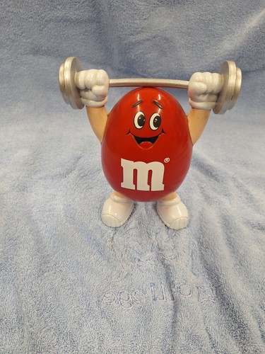Werbefigur gewichtheber - m&m,