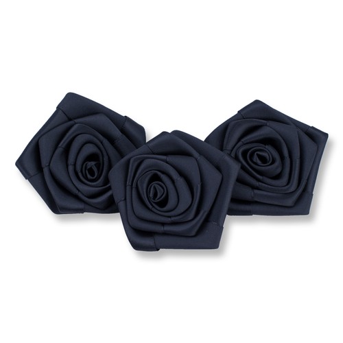 Satinrosen 6cm stück - satinrosen,