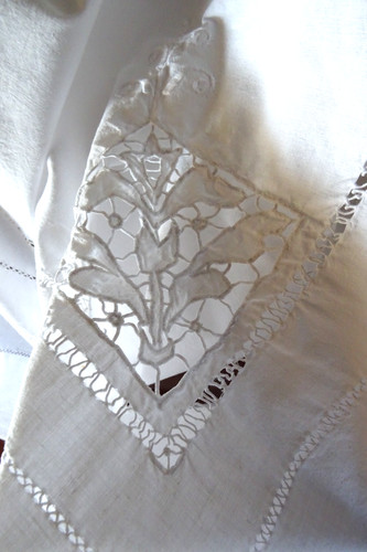 Besticktes textil gardine - textil,