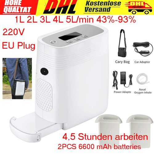 5l tragbare oxygen - 3l,