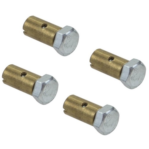 Schraubnippel 8x15 mm - 4x,