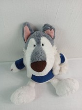 Nici Wolf im Winterpullover und Weste Plüschtier Kuscheltier