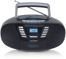 Kassettenspieler, CD/MP3, BT 4.2, USB,AUX,UKW, Schwarz, Blaupunkt B120, GEPRÜFT