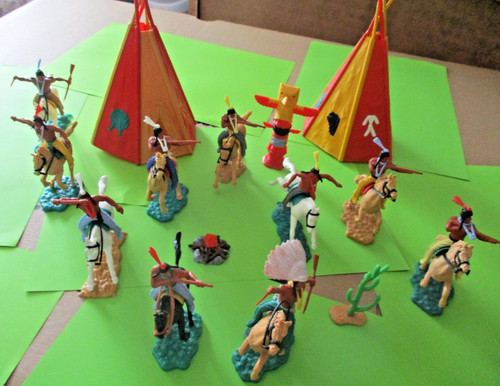 Timpo toys indianer im - timpo,