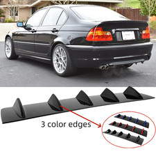 Schwarz glänzend Heckdiffusor