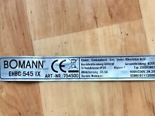 Türdichtung  für BOMANN EHBC545IX  E-Herd / Backofen.TOP.