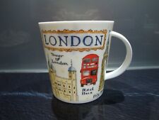 DUNOON Tee-/Kaffee Becher Tasse neuwertig LONDON by Kate Mawdsley