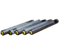 5x Tragrollen Interroll Länge 440 mm Ø 50 mm Transportrolle für Rollenbahn