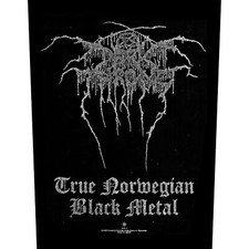 Darkthrone - True Norwegian Black Metal -  Backpatch Rückenaufnä