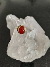 Goldring 333 mit Karneol