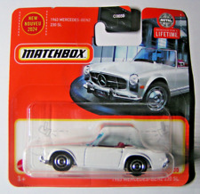 Matchbox - 1963 Mercedes-Benz 230 SL Pagode - Baureihe W113 - Weiß - HVN39