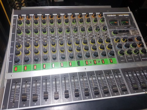 Teisco 1250 mixer flight - teisco, mx